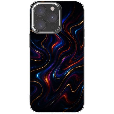 Picasee silikonový průhledný obal pro Apple iPhone 15 Pro Max - Noir – Zboží Mobilmania