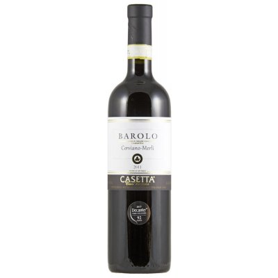 Casetta Barolo Cerviano Merli 2011 14% 0,75 l (holá láhev) – Hledejceny.cz