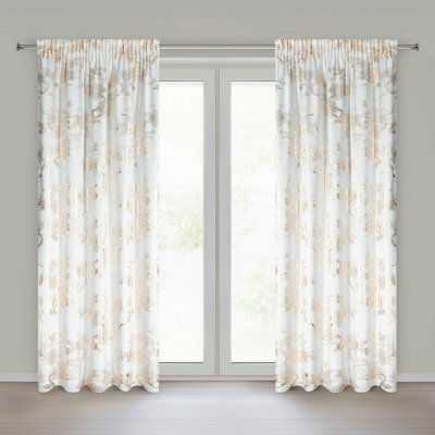 EUROFIRANY ZATEMŇOVACÍ ZÁVĚS NA PÁSCE CELIA 140X270 CM VZOROVANÝ – Hledejceny.cz