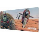 CurePink herní podložka na stůl Star Wars hvězdné války boba Fett 80 x 35 cm – Zboží Dáma