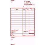 MSK 65 Účtenka za hotové MSK - nečíslovaná 100 listů NCR – Zboží Živě