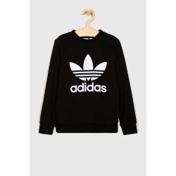 adidas Mikiny Dětské Mikina Trefoil Crew Černá dětský svetr - Nejlepší  Ceny.cz