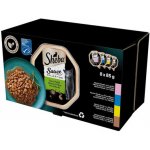 Sheba Sauce Collection v omáčce s lososem tuňákem kuřecím masem kachnou 8 x 85 g – Sleviste.cz