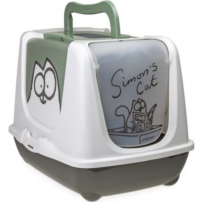 Simon’s Cat toaleta pro kočky 50 x 37 x 39 cm – Zbozi.Blesk.cz