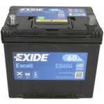 Exide Excell 12V 60Ah 390A EB604 – Zboží Mobilmania