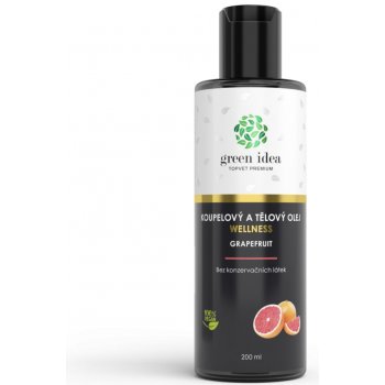 Topvet Wellness Grapefruit v mandlovém oleji koupelový a tělový olej 200 ml