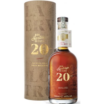 Santiago de Cuba 20y 40% 0,7 l (tuba) – Zboží Dáma