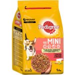 Pedigree Adult Mini hovězí a zelenina 1,4 kg – Hledejceny.cz