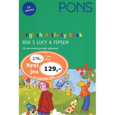 Proctor Astrid: Rok s Lucy a Fipsem + CD - English Activity Bookha – Hledejceny.cz