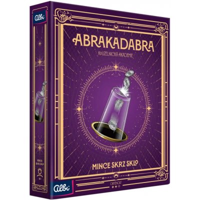 Albi ABRAKADABRA Mince skrz sklo – Zboží Dáma