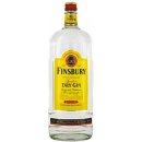 Gin Finsbury London Dry Gin 37,5% 1 l (holá láhev)