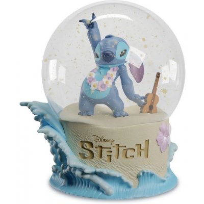CurePink: | Těžítko sněhová koule Disney|Lilo And Stitch: Dovolená 9 x 11 x 8 cm [BN003] – Hledejceny.cz