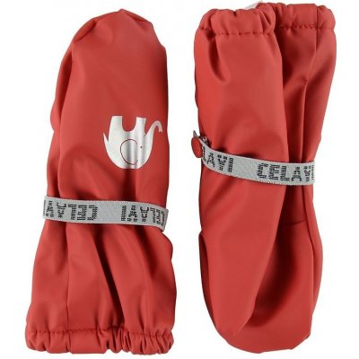 CeLaVi Dětské nepromokavé rukavice s fleecovou podšívkou červené – Zboží Mobilmania