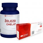 Pharma Activ Železo chelát 60 tobolek + železo FER test 1 ks – Hledejceny.cz