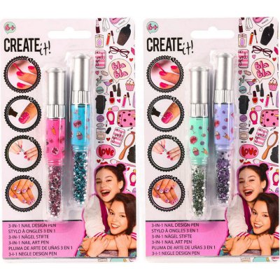 Alltoys Canenco Sada na nehty Art nail 3v1 Create it! – Zboží Dáma
