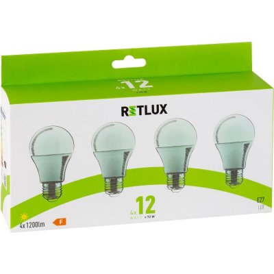 Retlux REL 33 Sada LED žárovek Classic E27 A60 teplá bílá – Zboží Živě