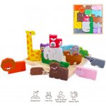 Derrson skládací naučné puzzle s malovanými zvířátky – Sleviste.cz