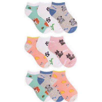 TRENDY SOCKS ZVÍŘÁTKA dětské veselé kotníkové ponožky náhodný mix – Zbozi.Blesk.cz