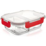 Orion Skleněná dóza s víkem dělená 230 ml + 370 ml – Hledejceny.cz