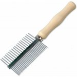 Dog Fantasy Kartáč hroty nylon oboustranný dřevo S 17 cm – Zboží Dáma