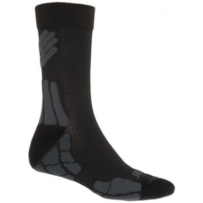 Sensor ponožky HIKING MERINO černá/šedá – Zboží Mobilmania