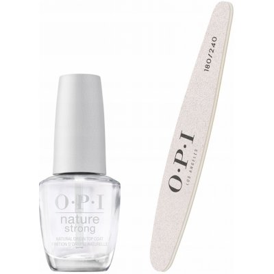 OPI Nature Strong Top Coat 15 ml – Zboží Mobilmania