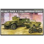 Academy Model Kit military 13408 M3 U.S HALF TRACK 1:72 – Hledejceny.cz