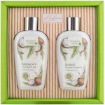 Bohemia Gifts & Cosmetics Herbs Kokos zvláčňující sprchový gel 250 ml + šampon na vlasy 250 ml dárková sada – Hledejceny.cz