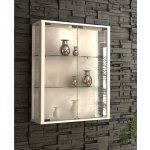 Vitrína VCM Udina s LED osvětlením – Zbozi.Blesk.cz