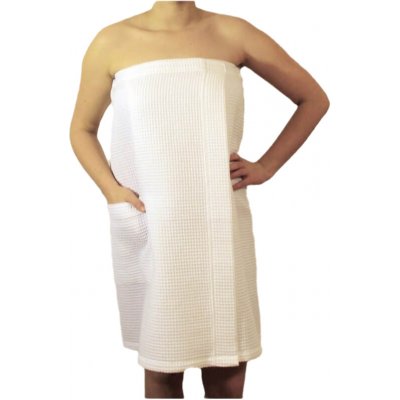 Beluto Kilt do sauny dámský vaflový bílý 70 x 155 cm – Hledejceny.cz