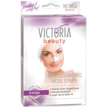 Victoria Beauty čistící pásky na nos 6 ks