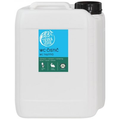 Tierra Verde WC čistič s rozmarýnovou a citronovou silicí 5 l – Hledejceny.cz