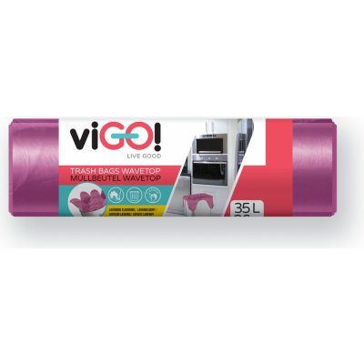 viGO! pytle s uchy voňavé HDPE 35 l 8 µm 26 ks – Zboží Dáma