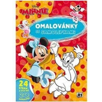 Minnie Omalovánky A4 se samolepkami – Zbozi.Blesk.cz
