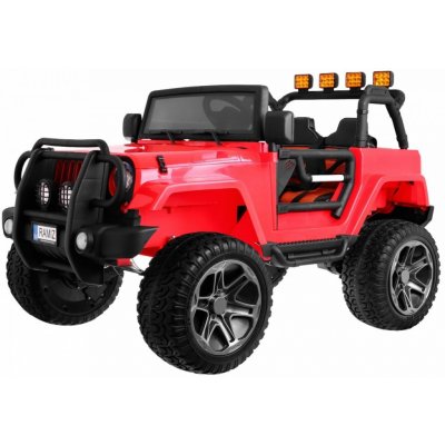 Mamido elektrické autíčko jeep Monster 4x4 červená