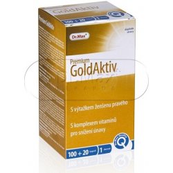 Dr.Max Premium GoldAktiv 120 tablet doplněk stravy - Nejlepší Ceny.cz