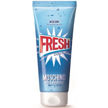 Moschino Fresh Couture sprchový gel a pěna do koupele 200 ml