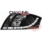 Audi TT 99-05 Přední světla Devil eyes s LED denním svícením Black