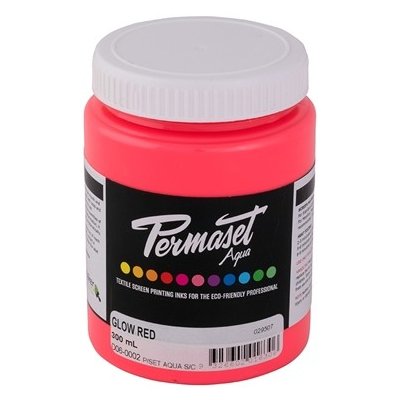 Permaset Glow super krycí zářící červená 300 ml – Zboží Dáma