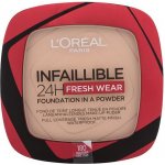 L'Oréal Paris Make-up v pudru Infaillible 24H Fresh Wear Foundation in a Powder 180 Rose Sand 9 g – Hledejceny.cz