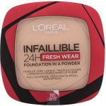 L'Oréal Paris Make-up v pudru Infaillible 24H Fresh Wear Foundation in a Powder 180 Rose Sand 9 g – Zboží Dáma