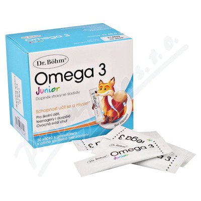 Dr.Böhm Omega 3 Direct Sticks Junior 30 sáčků