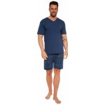 Cornette 329/249 Philip pánské pyžamo krátké modré – Zboží Dáma