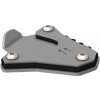 CROSSPRO prodloužení bočního stojanu KTM 690/790/890/1290 ENDURO/ADVENTURE SMC R 19-, HUSQVARNA 701 ENDURO/SUPERMOTO 20-, NORDEN 901 22-, GASGAS ES/SM 700 22-24 barva stříbrná/černá