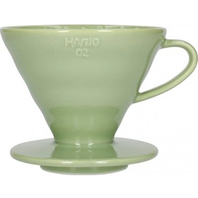 Hario Dripper V60-02 keramický tmavě zelený – Zboží Mobilmania