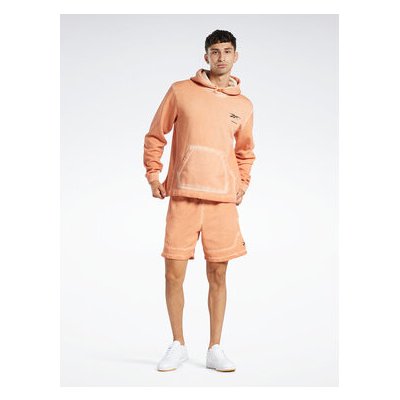 Reebok Mikina Reebok Basketball Court Top Bi-Dye Fleece Hoodie HM4092 Oranžová Regular Fit – Zbozi.Blesk.cz