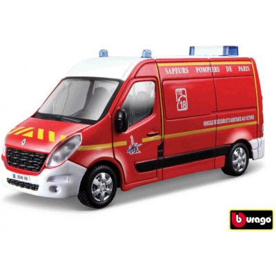 Bburago Emergency Renault Master 1:50 – Hledejceny.cz