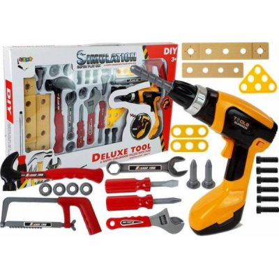 LEANToys Dětská sada nářadí pro kutily 29dílná – Sleviste.cz
