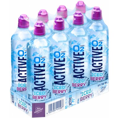 Active O2 iced berry 8x0,75 l – Hledejceny.cz