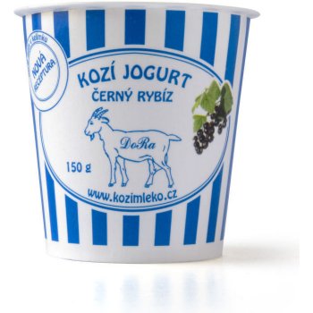 Biofarma DoRa Kozí jogurt Černý rybíz 150 g